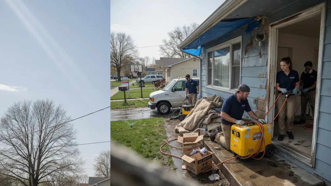 Basement Flood Cleanup in Monticello, IN near me